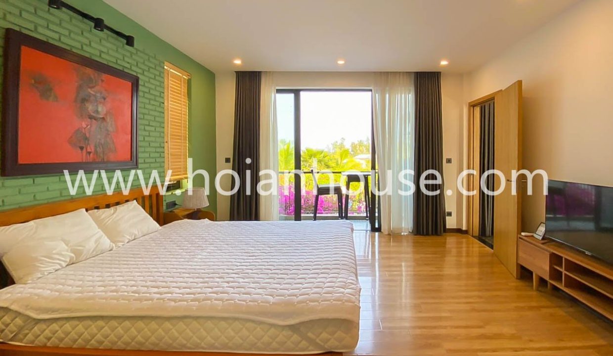 (hah678) Modern 1 Bedroom Apartment With A Pool For Rent In Hoi An.