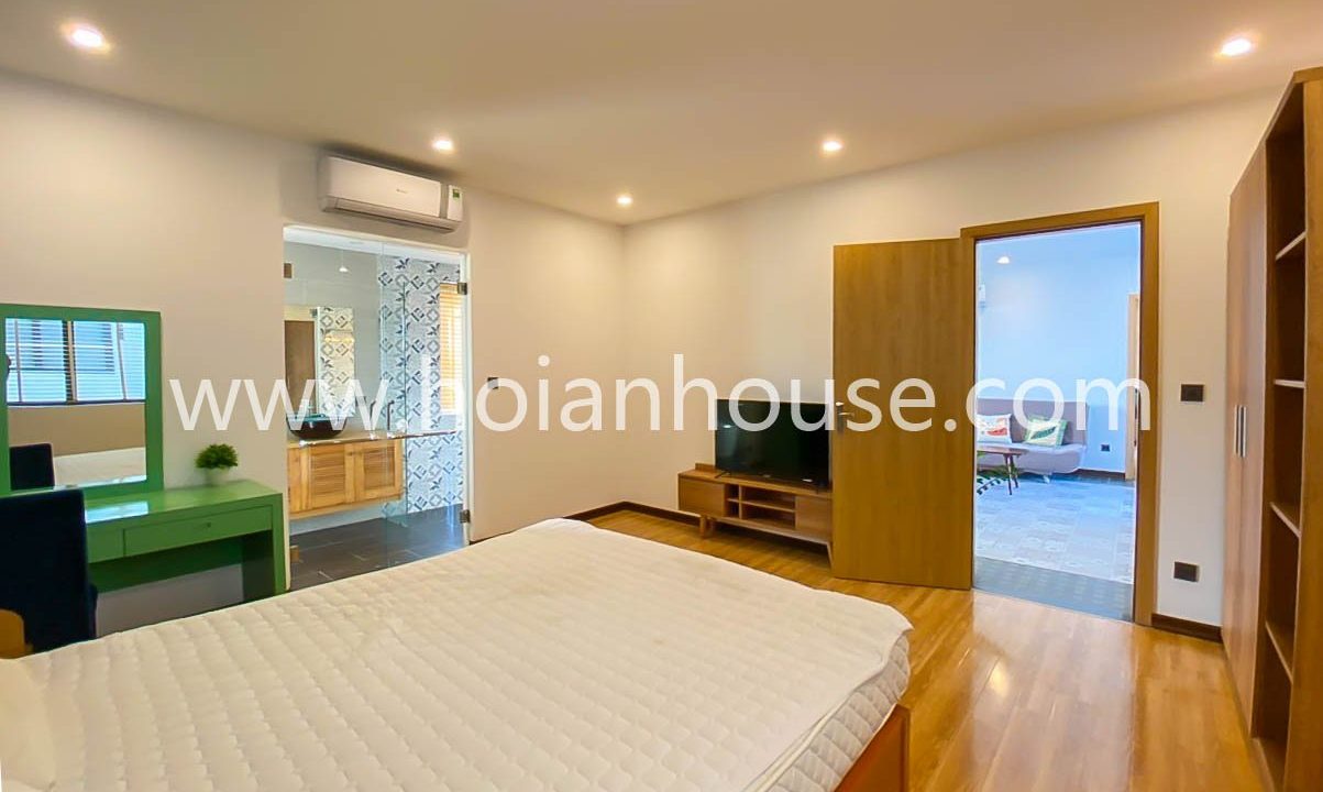 (hah678) Modern 1 Bedroom Apartment With A Pool For Rent In Hoi An.