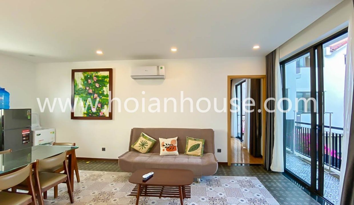 (hah678) Modern 1 Bedroom Apartment With A Pool For Rent In Hoi An.
