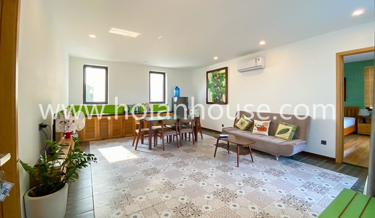 (hah678) Modern 1 Bedroom Apartment With A Pool For Rent In Hoi An.