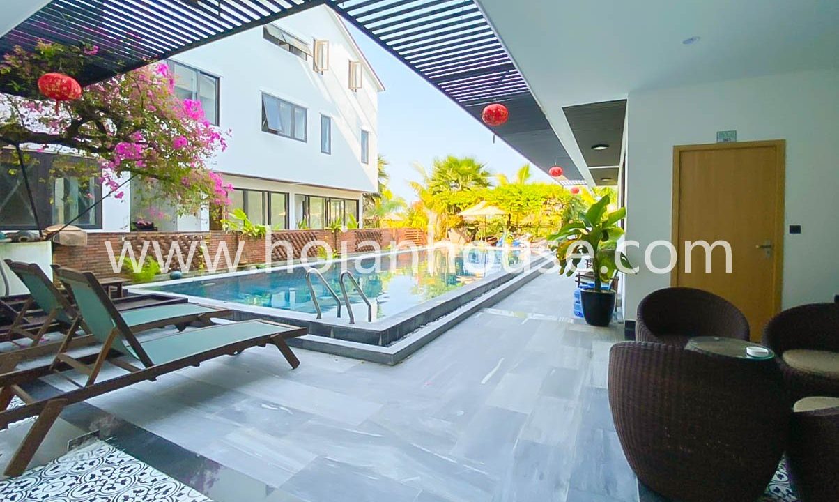 (hah678) Modern 1 Bedroom Apartment With A Pool For Rent In Hoi An.