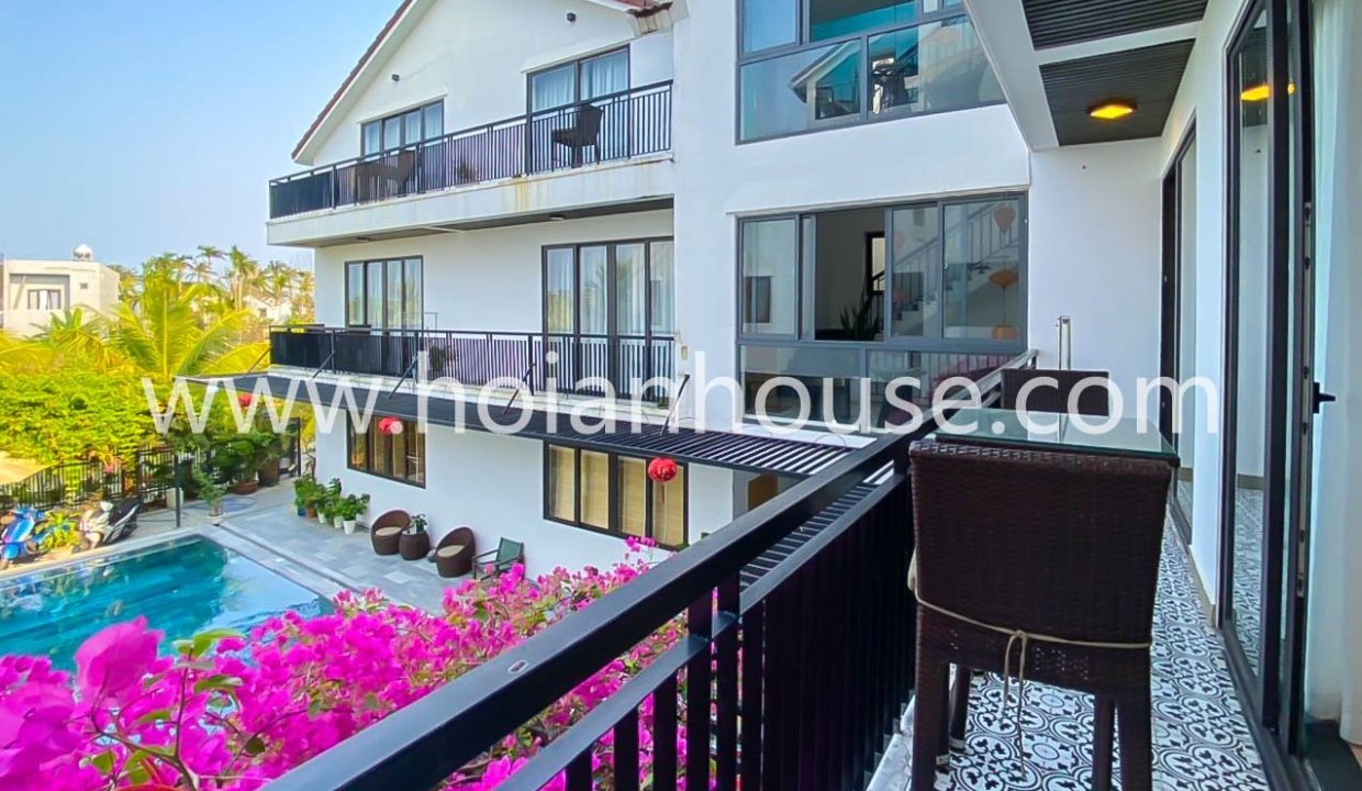 (hah678) Modern 1 Bedroom Apartment With A Pool For Rent In Hoi An.
