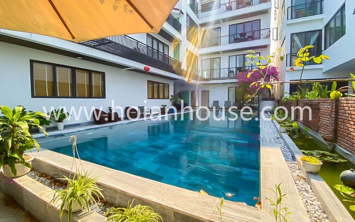 (hah678) Modern 1 Bedroom Apartment With A Pool For Rent In Hoi An.