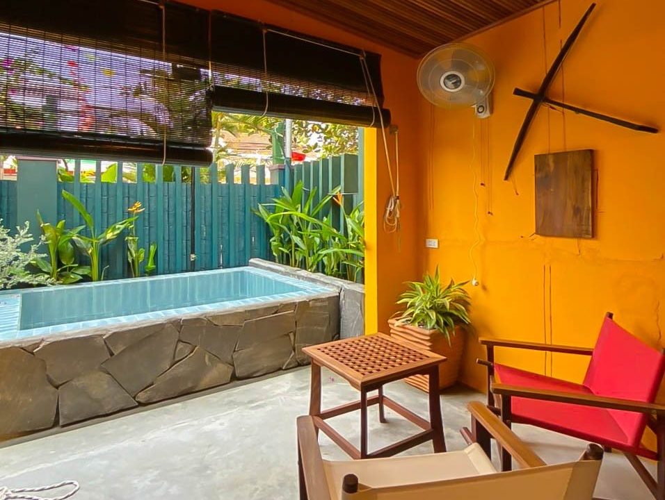 (hah680)(charming 2 Bedroom Beach House With Hot Tub For Rent In Hoi An.)