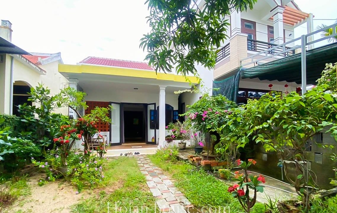 (hah685)beautiful 1 Bedroom House With Garden For Rent In Hoi An