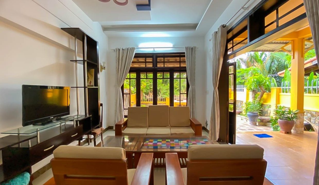 (hah684)3 Bedroom House For Rent With River View On Hoi An