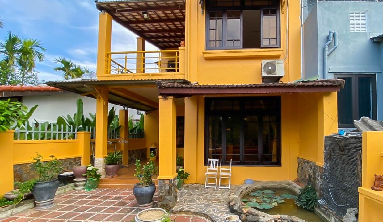 (hah684)3 Bedroom House For Rent With River View On Hoi An