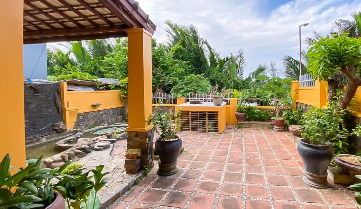 (hah684)3 Bedroom House For Rent With River View On Hoi An